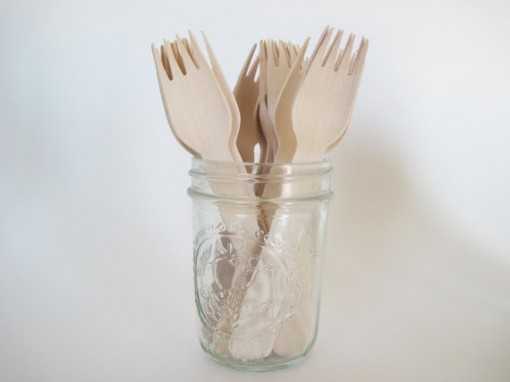 Fourchette en bois