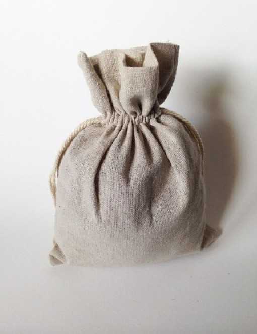Pochette en lin - grande...