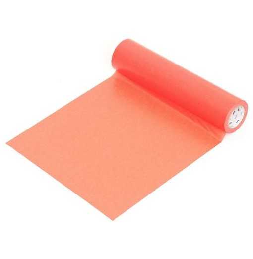 Washi tape 20 cm de large couleur rouge.