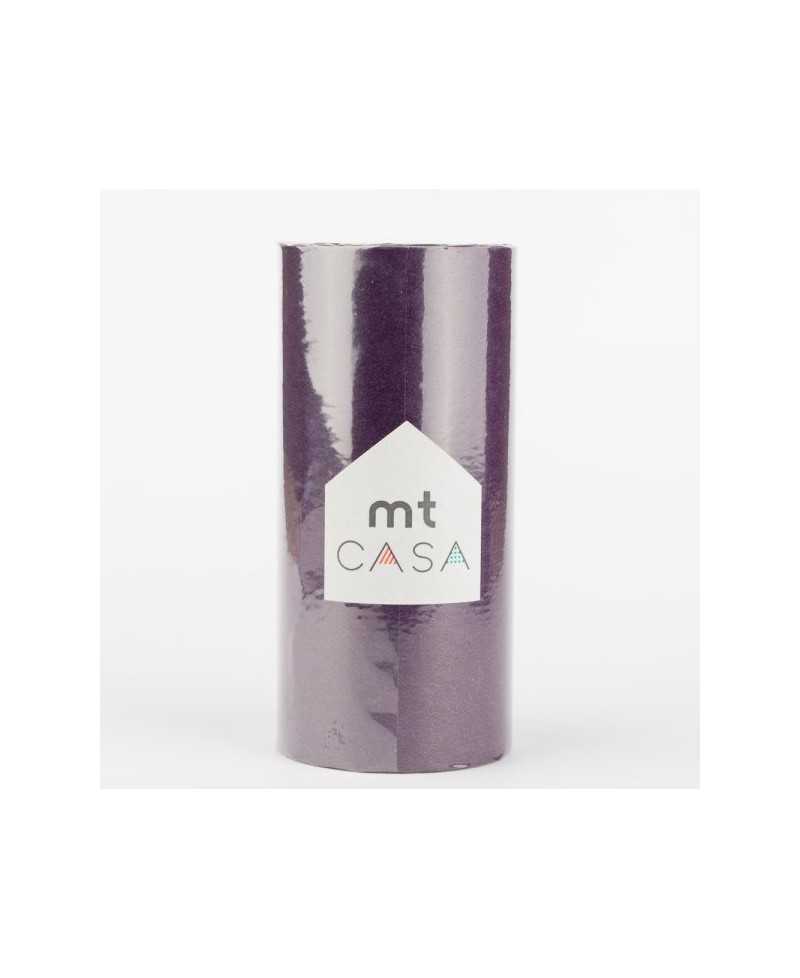 washi tape de la marque MT 10 cm de large couleur aubergine