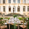 Table de mariage décorée.