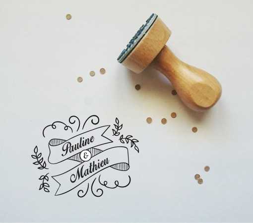 Tampon personnalisé -...