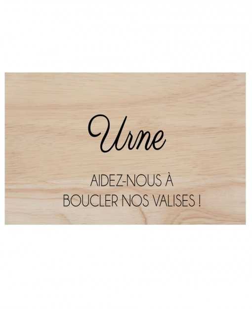 Panneau en bois...