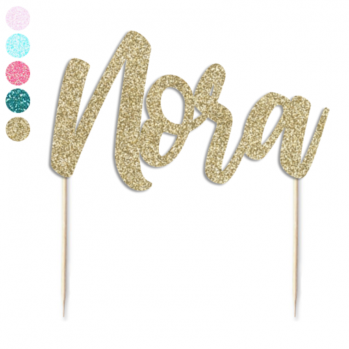 Cake topper paillettes -...