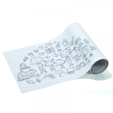 Rouleau de papier à dessin pour enfants rouleau colorier grande affiche -  DIAYTAR SÉNÉGAL