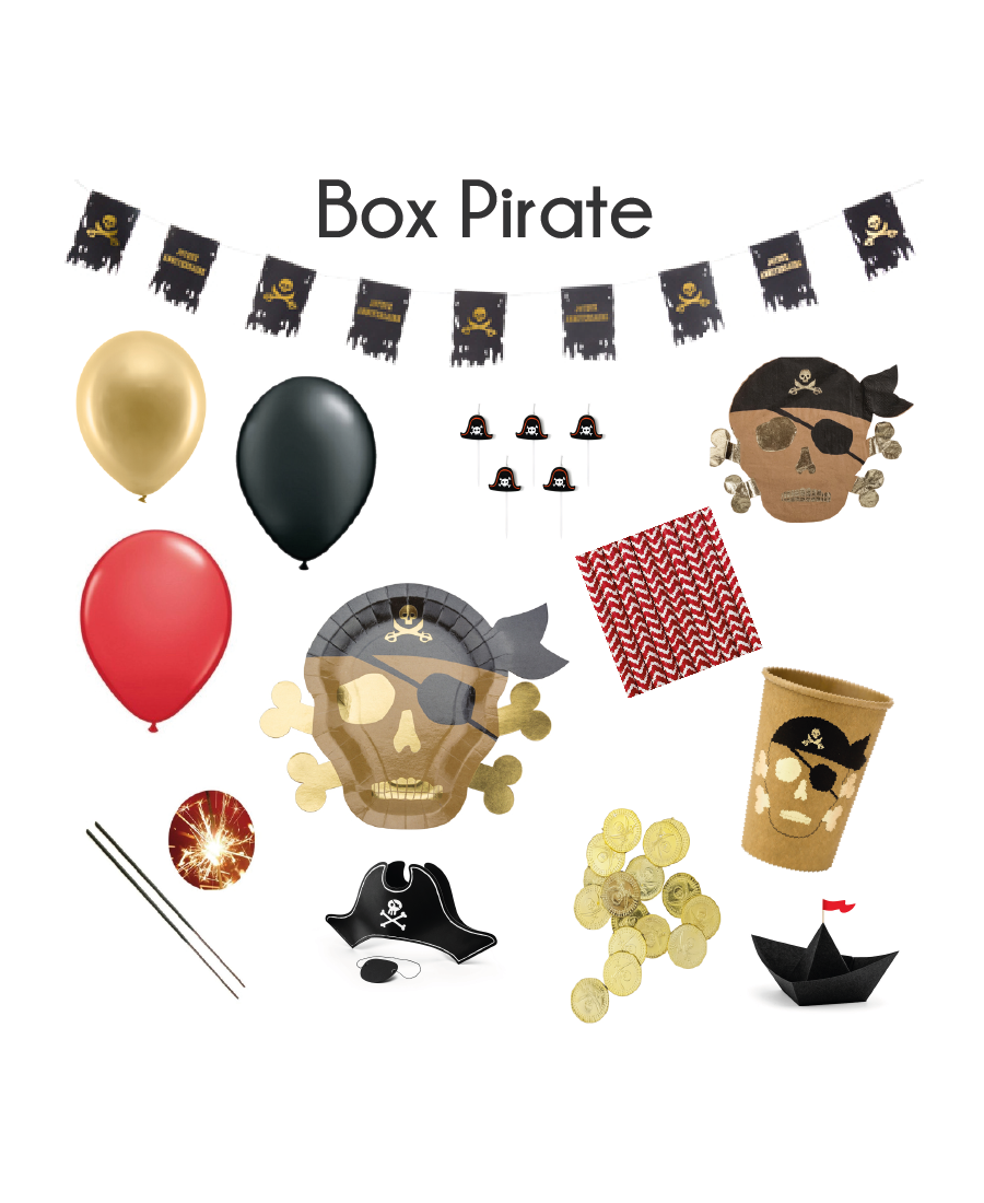 Kit Anniversaire Box Pirate