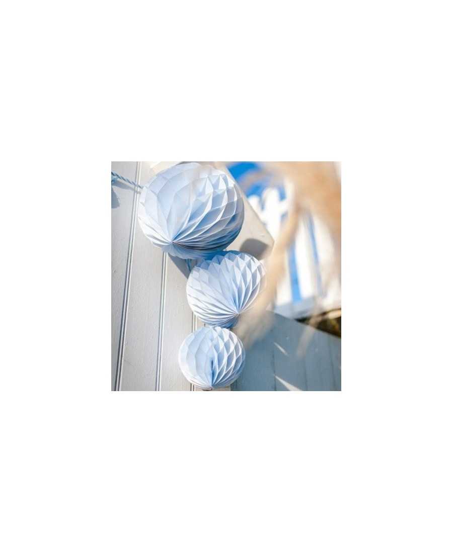 Boule alvéolée Bleu marine - 30cm 