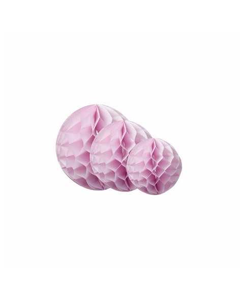 Boule alvéolée Jaune- 20 cm 