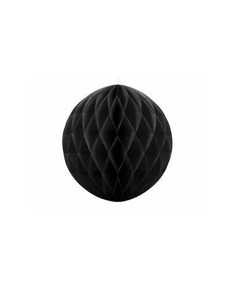 Boule alvéolée Noire- 20 cm 