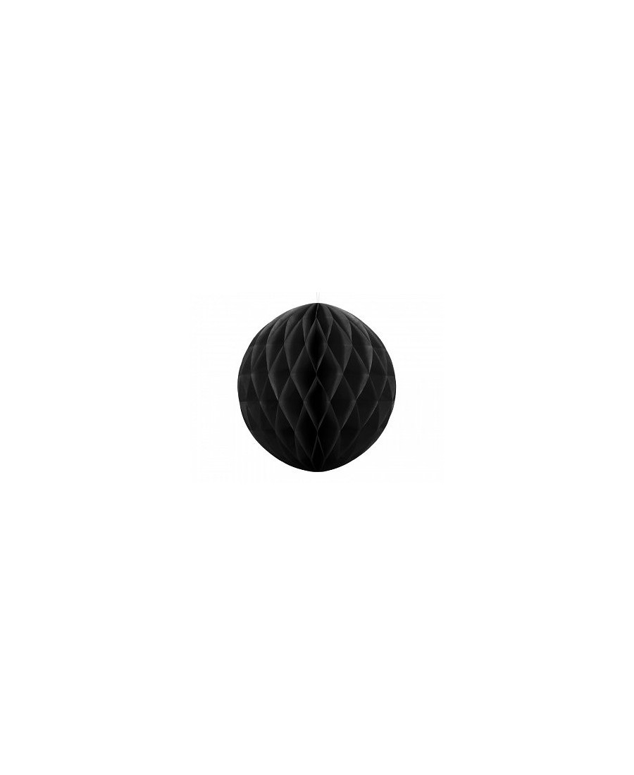Boule alvéolée Noire- 20 cm 