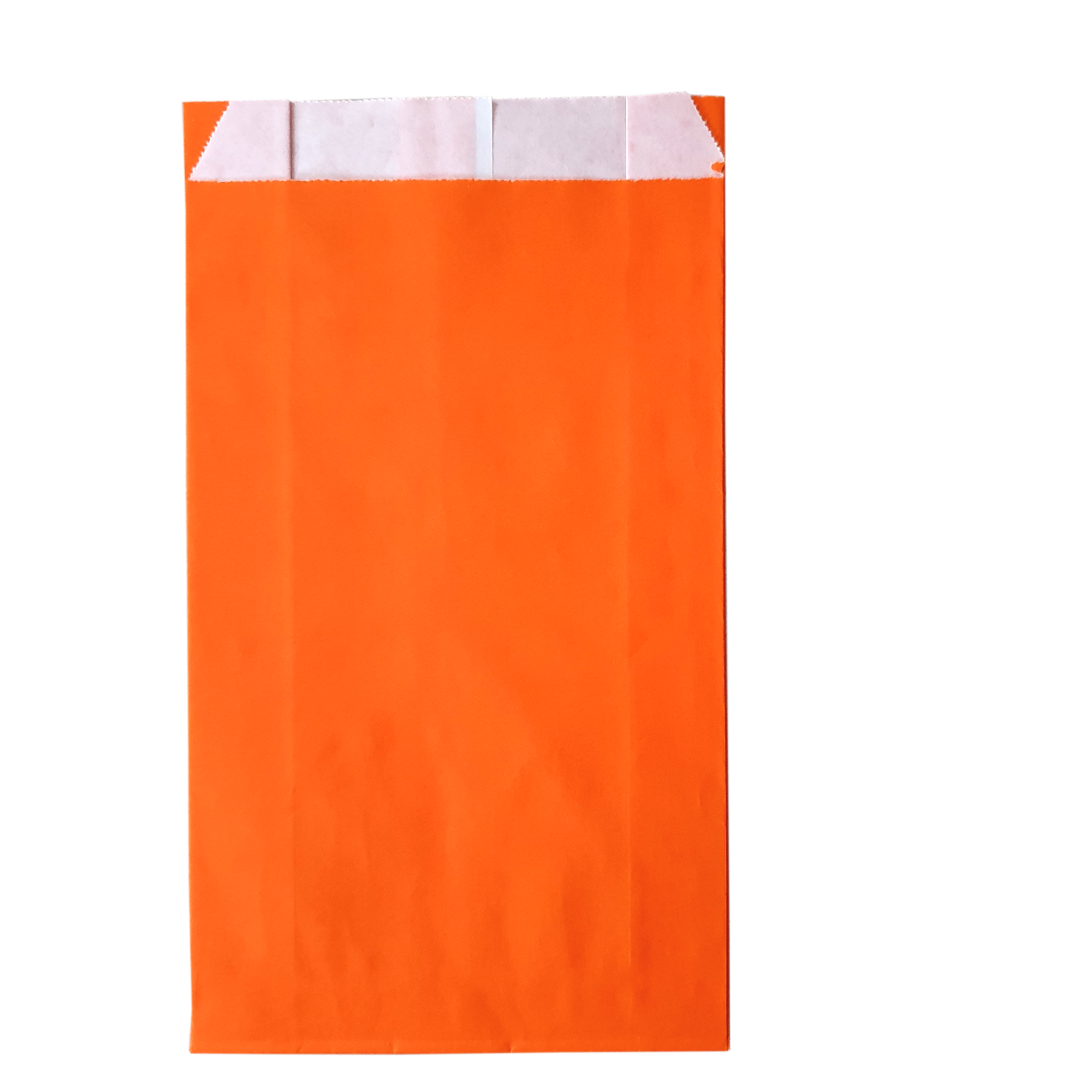 Sachet kraft orange format 12 x 19 cm