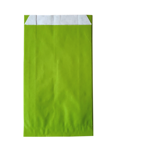 Sachet kraft vert format 12 x 19 cm