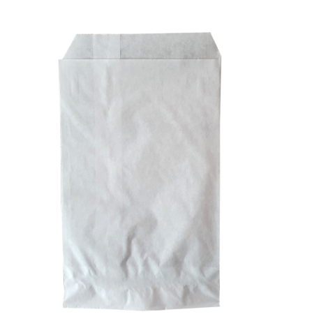Sachet en papier blanc alimentaire 11,5 x 18 cm