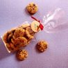 Sachet à confiserie 12 x27.5 cm garni de petits biscuits