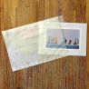 Sachet glassine  ou cristal pour protéger une photographie 16.5 x 21.5 cm