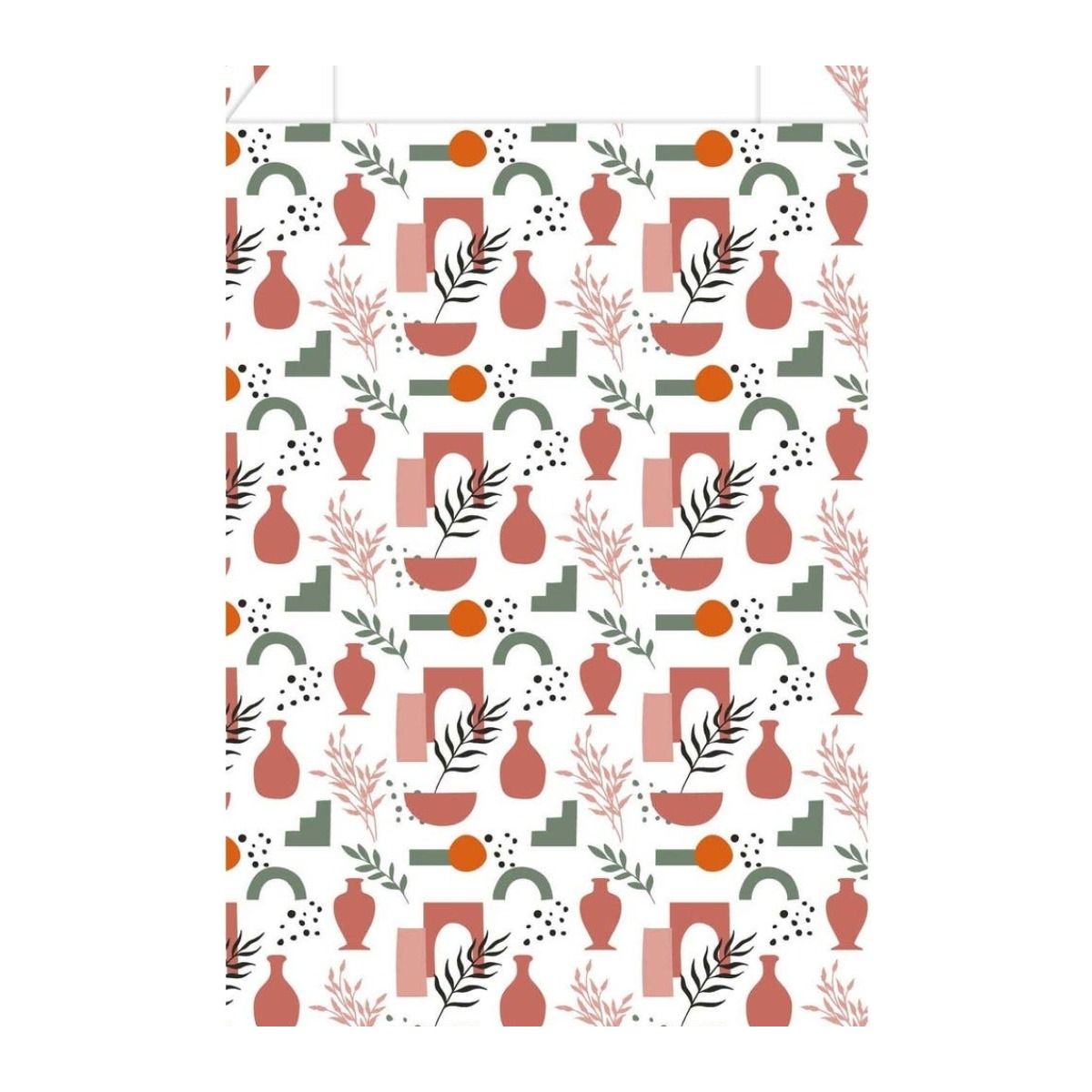 Pochette cadeau Terracotta 24 × 9 × 41 cm, papier blanc Pochette cadeau Terracotta 24 × 9 × 41 cm, papier blanc
